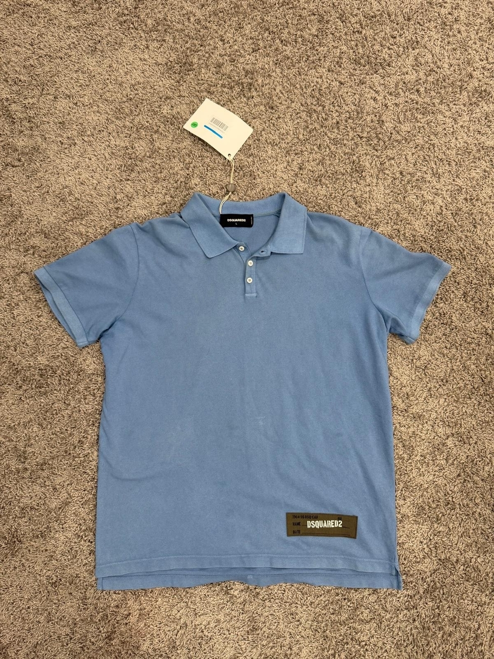 DSQUARED2 Light Blue Boys' Polo Shirt